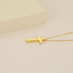 Engravable Cross Pendant
