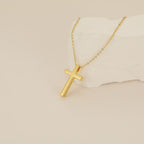 Engravable Cross Pendant