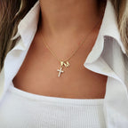 Personalized Cross Necklace